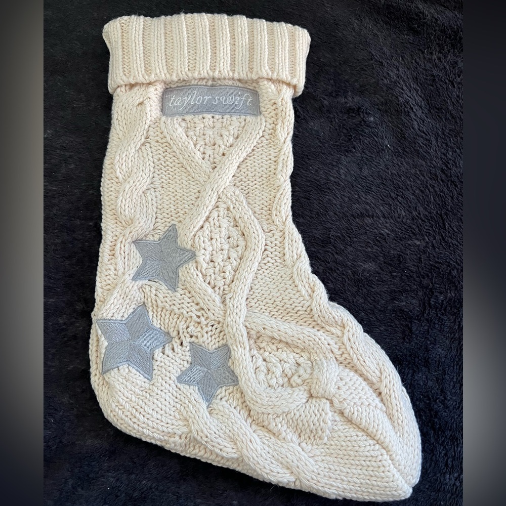 Fanmade Taylor Swift Inspired Folklore Cardigan Stocking Handmade Swiftie Gift